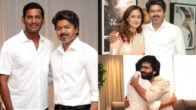 Vijay met Vishal, Simran and Silambarasan TR recently after becoming the TN CM.