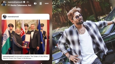 Modi AA23 Theme: ప్రధాని మోదీ ఇన్స్టా పోస్ట్లో అల్లు అర్జున్ 'AA23' థీమ్.. గ్లోబల్ వేదికపై అనిరుధ్ మ్యూజిక్ సెన్సేషన్ Modi AA23 Theme: ప్రధాని మోదీ ఇన్స్టా పోస్ట్లో అల్లు అర్జున్ 'AA23' థీమ్.. గ్లోబల్ వేదికపై అనిరుధ్ మ్యూజిక్ సెన్సేషన్