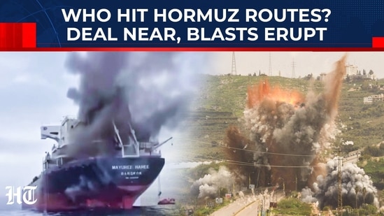 Mystery blasts near Hormuz after MoU as US says forces will remain
