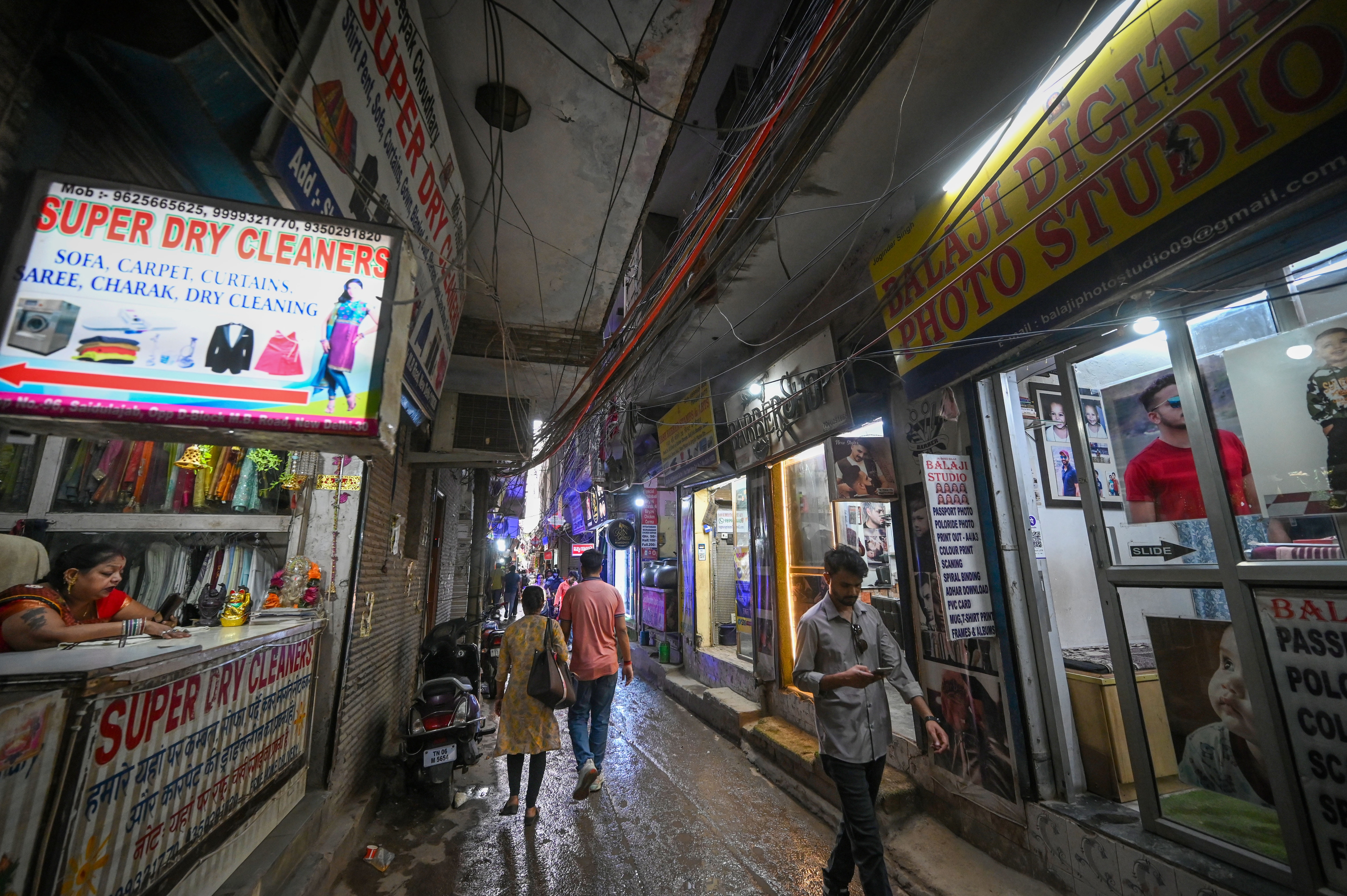 It was a stark reminder of the decline of what was, only a decade ago, the next big thing among Delhi’s urban villages. (HT Photos )
