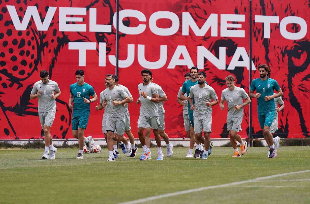Iran’s team trained in Tijuana, Mexico, earlier this month.