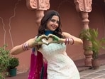 Actor Kashika Kapoor was in Chandigarh for a music video shoot. 