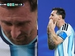 Lionel Messi had tears in his eyes after scoring the opening goal vs Algeria.