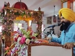 The event was held under the patronage of Vedanta Acharya Swami Chetna Nand Maharaj Bhuriwale. (HT Photo)