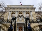 Headquarters of the Russian Central Bank in Moscow, April 24.