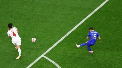 Croatia's Martin Baturina made it 1-1 in the 36th minute. (REUTERS)