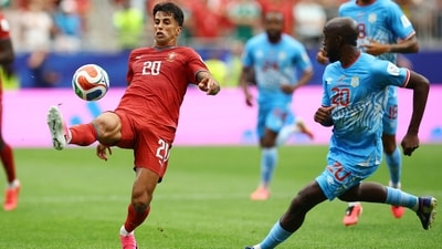 In the second half, both teams started on equal footing. (REUTERS)