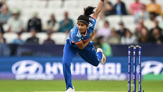 The Indian bowlers did not allow the Netherlands' batters to catch up with the run rate despite a solid start.(AFP)