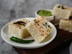 Ragi Oats Dhokla