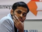 India's chess grandmaster Arjun Erigaisi defeated Magnus Carlsen on Thursday. (AFP)