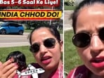 The content creator whose video has sparked a debate on Instagram. 