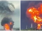 Ukraine has hit an oil refinery in Moscow.