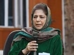PDP leader Mehbooba Mufti. (File)
