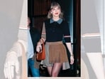 The Peter Pan collar has been around since 1905. Taylor Swift wore one through her Red and 1989 eras. (GETTY IMAGES)