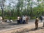 Visuals from the site of the encounter. (HT Photo)