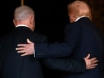 Israeli Prime Minister Benjamin Netanyahu and President Trump in December.