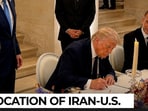 Donald Trump and Masoud Pezeshkian have signed a historic 14-point Memorandum of Understanding, but the biggest question may not just be about what was signed — it is also about where it was signed. 