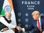Prime Minister Narendra Modi and US President Donald Trump hold a bilateral meeting on the sidelines of the G7 Summit 2026, in Evian on Wednesday
