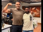 Nithin Kamath lost a <span class='webrupee'>₹</span>2.5 lakh fitness bet.