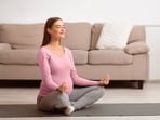 Prenatal yoga makes one calm, reducing mood swings and improving physical health, too. 