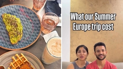 Digital creators Megha and Shubham shared details about their trip to Europe. (Instagram/@the12absproject) Digital creators Megha and Shubham shared details about their trip to Europe. (Instagram/@the12absproject)