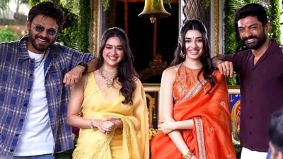 వెంకీ-కళ్యాణ్ రామ్ మల్టీస్టారర్ గ్రాండ్ లాంచ్.. అనిల్ రావిపూడి మాస్టర్ ప్లాన్.. హీరోయిన్లు ఫిక్స్ (x/SureshProdns)
