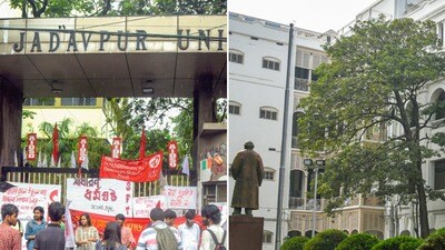 বিশ্বের সেরার তালিকায় পিছিয়ে গেল যাদবপুর এবং কলকাতা বিশ্ববিদ্যালয়। (ফাইল ছবি, সৌজন্যে এএনআই এবং Calcutta University) বিশ্বের সেরার তালিকায় পিছিয়ে গেল যাদবপুর এবং কলকাতা বিশ্ববিদ্যালয়। (ফাইল ছবি, সৌজন্যে এএনআই এবং Calcutta University)