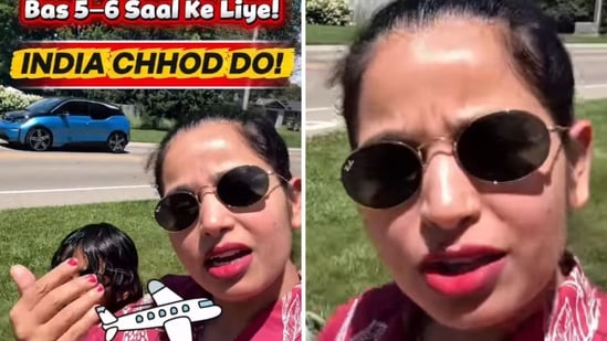 The content creator whose video has sparked a debate on Instagram. (Instagram/@ruchisaini.0407)
