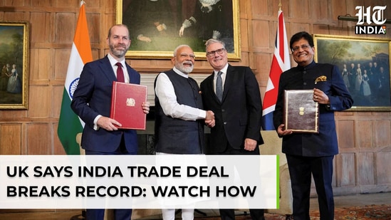 UK says India trade deal breaks record as implementation date is revealed