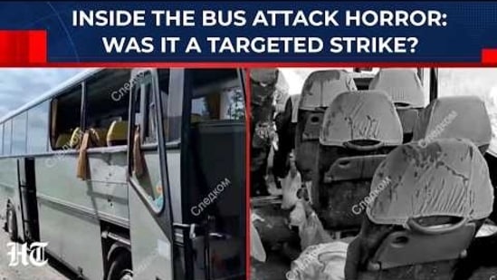 Horror in war zone: Bus full of children attacked as Russia-Ukraine trade blame Horror in war zone: Bus full of children attacked as Russia-Ukraine trade blame