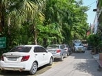 Chandra and the accused entered into a fight over the former’s bike being parked outside the latter’s home, said police. (Sunil Ghosh /HT PHOTO) Chandra and the accused entered into a fight over the former’s bike being parked outside the latter’s home, said police. (Sunil Ghosh /HT PHOTO)