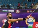 HS Prannoy. (Hindustan Times)