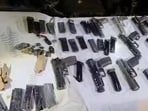 The BSF’s 117 Battalion in the Ajnala sector conducted a search operation in Harar Khurd and detained a suspect after recovering a haul of arms and ammunition on Friday.