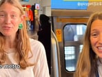 American woman shares first impression of Mumbai Metro system.