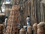 Bamboo Products (Dijeshwar Singh / HT Photo)