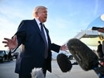 President Trump in Paris on Thursday.