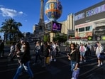 The Las Vegas Strip: Middle-income people are less likely to visit the city than they once were.