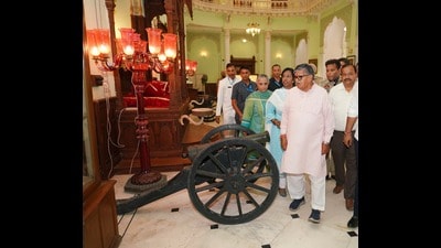 During his visit to the Sangrur museum, Kataria said it served as an important centre for preserving the rich history, traditions, and heritage of Sangrur and Punjab. (HT)