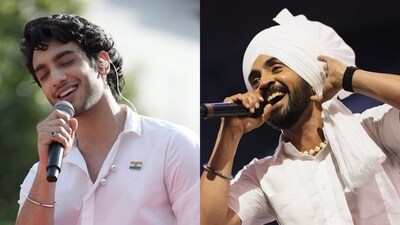 Vedang Raina and Diljit Dosanjh