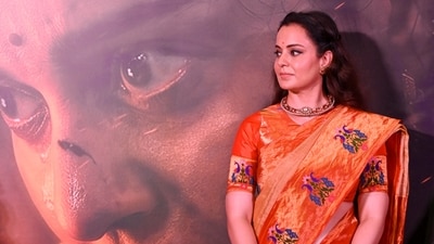 Bharat Bhhagya Viddhaata box office collection day 7: Kangana Ranaut plays the lead in the film. (PTI)
