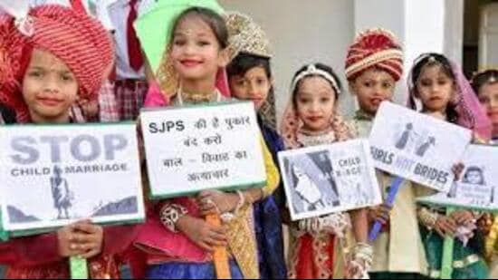 According to official records, Haryana reported 33 child marriage cases each in 2020 and 2021, 37 cases in 2022, and 28 cases in 2024. (HT File)
