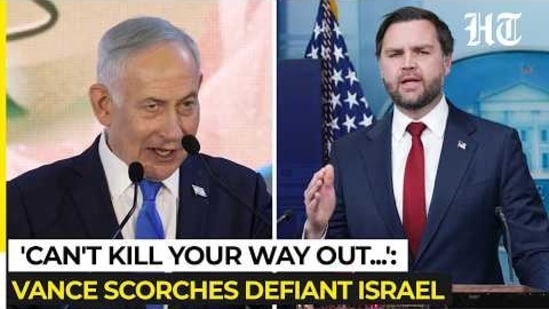 On TV, Vance scorns Netanyahu for sabotaging Trump's Iran deal