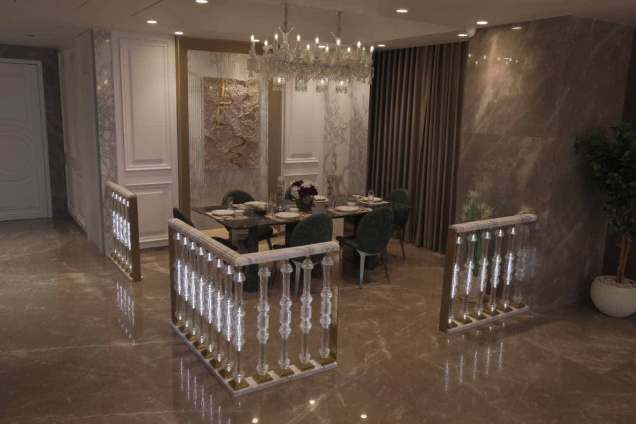 Contemporary and abstract art adds modern energy and open-ended interpretations. (Shreem Interior Designs) Contemporary and abstract art adds modern energy and open-ended interpretations. (Shreem Interior Designs)