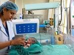 Nurse (HT Photo/Sunil Ghosh)