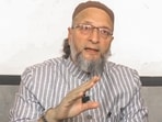 AIMIM President & MP Asaduddin Owaisi speaks to the media.