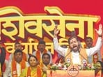 Maharashtra Deputy Chief Minister Eknath Shinde was speaking at the NSE grounds, to mark the 60th foundation day of the Shiv Sena (Hindustan Times)