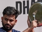 Cockroach Janta Party (CJP) founder Abhijeet Dipke during a protest over alleged examination irregularities, repeated paper leaks and demands for accountability from the government, in New Delhi, Saturday, June 20, 2026.