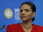American conservative political commentator Candace Owens, attends a session at the St. Petersburg International Economic Forum (SPIEF) in Saint Petersburg, Russia, June 4, 2026. REUTERS/Anastasia Barashkova