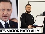 Zelensky humiliated by NATO ally? Ukrainian president stripped of Poland's top state honor award Zelensky humiliated by NATO ally? Ukrainian president stripped of Poland's top state honor award
