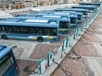 The CM later purchased a ticket and travelled in the electric bus from Amar Jawan Jyoti to State Hangar. (Representative Image/iStock)